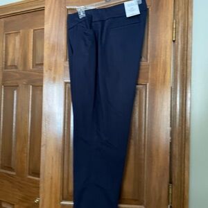 Croft & Barrow Dark Blue Straight-Leg Pants Size 18 Short